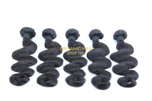 100 brazilian body wave human hair extensions